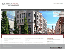 Tablet Screenshot of germanreal.com